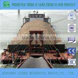 100t Small Self-unloading River Sand Barge Boat thumbnail-5