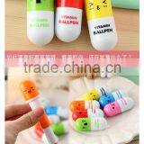 Promotional Creative Plastic Ballpoint Pen With Pill Shaped Top ,Capsule Ballpoint Pen,Vitamin Ball Pen thumbnail-2