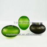 Mini Empty Refillable Egyptian Perfume Glass Green Bottles;2014 Perfume Glass Bottles ; Green Glass Perfume Bottle;smudge Pot thumbnail-1