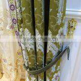 2016 New Design Luxury European Style Embroidery Window Curtains/Popular Green Refreshing Look Curtain Fabric thumbnail-3