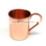 High Quality 100% Copper Food Safe Pure Copper Mug thumbnail-1