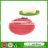 New Design Colorful Silicone Soap Box/Silicone Oval Soap Box thumbnail-1