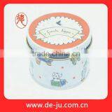 Wholesale Colorful Printing Round Luxury Candle Tin Box thumbnail-1
