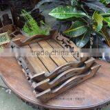 Kitchen Furniture Wood Tray Wooden Food Tray thumbnail-4