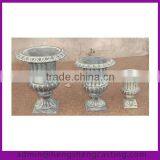 Antique Garden Cast Iron Antique Chinese Urn thumbnail-1
