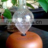 Elegant Wooden and Glass LED Aroma Diffuser Nebulization Essential Oil Diffuser thumbnail-1