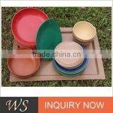 Non-Flamable Reusable Bio& Eco Bamboo Fiber Tableware thumbnail-1