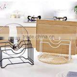 Multi-function Wire Cutting Board And Lid Rack Organizer thumbnail-2