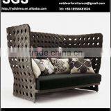 Custom Make SGS HDPE Rattan Outdoor Sofa thumbnail-1