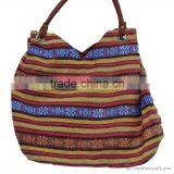 Ethnic Pattern Handbag, Handmade in Vietnam thumbnail-3