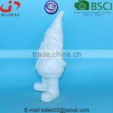 Table Centerpieces Christmas Decorations White Ceramic Santa Claus thumbnail-2