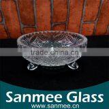 Small Size Butterfly Patterns Glass Ice Cream Cups thumbnail-1