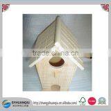 Small Handmade Wooden Bird Cage for One Bird thumbnail-4