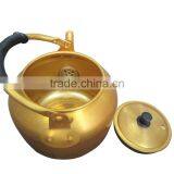 Hot Sale 0.75L-15L Cheaper Welded Spout Yellow Aluminum Water Kettle Tea Pot thumbnail-2