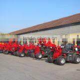 Hot Sale 4WD Mini 0.8ton 800KG HZM908 ZL08 Wheel Loader thumbnail-4