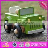 2016 New Design Funny Children Wooden Toy Jeep Car W04A326 thumbnail-5