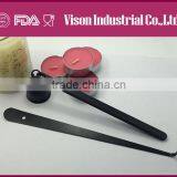 High Quality Stainless Steel Wick Trimmer Candle Scissors /snuffer/dipper Professional Production C013 thumbnail-1