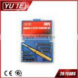 2017 Yute 38PCS Number&letter Paper Hole Punch Shapes With Copper Handle thumbnail-2