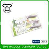 New Selling 3pcs Santoku Meat Slicer Carving Knife Set With Cover thumbnail-2