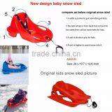 Snow BOB With Secure Ceinture Kids Snow Sled CFO LUGE for Under 3 Years Old thumbnail-4