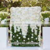 Selling as Hot Cake Artificial Flower Cloth Flower Wall for Wedding Decoration thumbnail-1