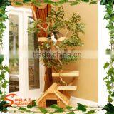 China Manufacturer Wholesale Artificial Tree & Wooden House & Cat Tree House thumbnail-3