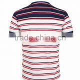 Mens Fashion Comfort Color Combination Plain Cotton t Shirt thumbnail-2