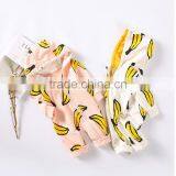 Newest Design Baby Clothing China Long Sleeve Roupa Infantil With Banana Printing thumbnail-1