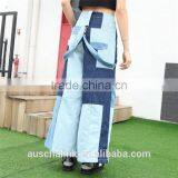 New Style Lady Strap Cargo Trendy Denim Jeans Manufacturers 2016 thumbnail-2