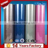 50cmx25m Easy Weeding Glitter Garment Heat Transfer T Shirt Vinyl For Clothing thumbnail-2