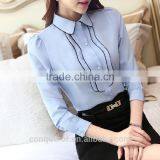 Business Women Made to Measure Fine Cotton Shirt thumbnail-4