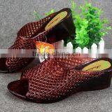 Slippers Wedges Female Indoor Good Quality 2017 Latest Model Export African Guangzhou Warehouse 2017 Stock thumbnail-4