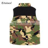 Wholesale Polar Fleece Camo Pattern Men Custom Vest thumbnail-2