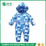 Custom Design Children Boutique Clothing Long Sleeve Baby Winter Print Romper thumbnail-3