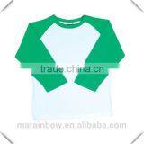 Women's Baseball T-Shirt 3/4 Raglan Sleeve Baseball Tee Soft 100% Cotton Two Tone Contrast Colors Unisex Baseball T Shirt thumbnail-6