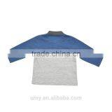 Baby Boy Contrast Color Plain Polo T-shirts Children Clothes Set thumbnail-4