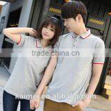 2017 Wholesale Popular New Design Good Quality Couple Polo Shirt thumbnail-3