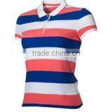 2017 Professional Good Quality Cheap Women Short Sleeve Polo Shirt Cotton thumbnail-1