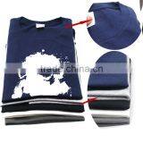 New Fashion Design Wholesale Cotton Plain Mens Printing t Shirts Short Sleeve Blamk T Shirt Men thumbnail-4