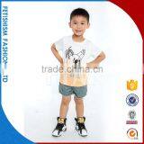Cheap Wholesale 100% Cotton Fancy Kids T-shirt thumbnail-1