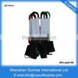 SUP Leash Best Quality Surfing Leash Transparent Black 9ft Leg Rope thumbnail-2