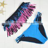 Polyester Bikini Different Size for Choice & Padded Blue Girls Swimwear 59377 thumbnail-2