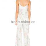 Two Pieces Top Bottom Cheap Sexy Pajamas Women Homewear thumbnail-3