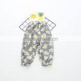 Wholesale 2017 Summer Pure Color Children Casual Beach Pants Anti-mosquito Pants thumbnail-4