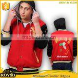 Custom Made Men Hoody Football Team Club Baseball Varsity Bomber Letterman College School Bulk Jacket With Hoodies Wholesale thumbnail-1