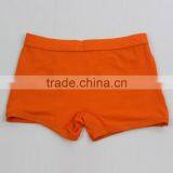 100% Cotton Cute Orange Silk Underwear Kids With Customer's Logo thumbnail-2
