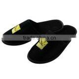 High End Closed Toe Hotel Velvet Disposable Slipper thumbnail-1