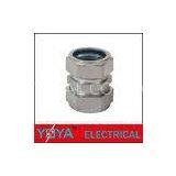 Zinc Die Cast EMT Conduit Fittings , EMT Compression Coupling thumbnail-1