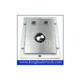 Rugged Panel-mount 38mm Optical Metal Trackball Industrial Pointing Device MTB-38 thumbnail-1