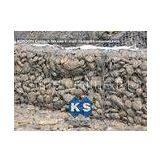 Galfan Galvanized Or PVC Coated Stainless Steel Hexagonal Woven Wire Gabion Boxes